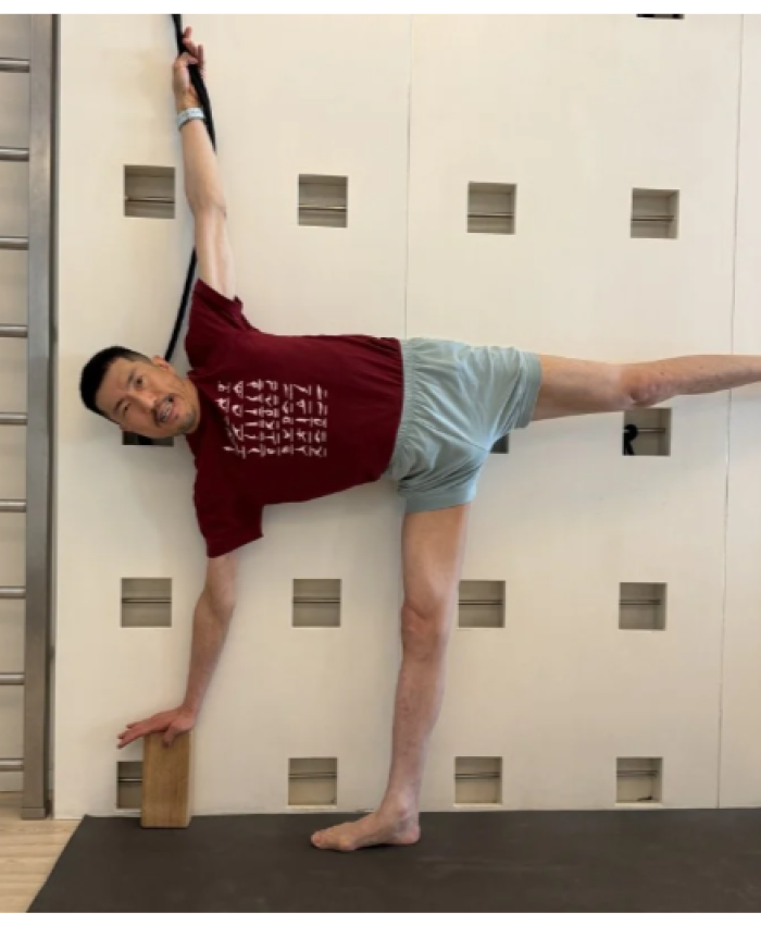 How yoga helps this Hong Kong husband with a rare neurodegenerative disease stay balanced