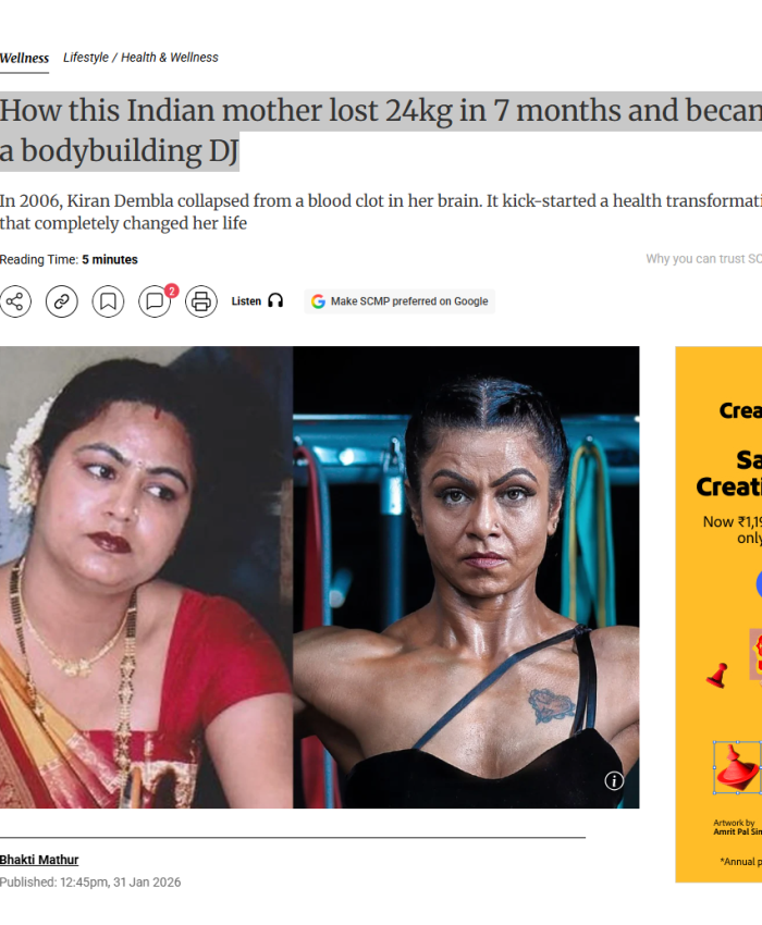 How this Indian mother lost 24kg in 7 months and became a bodybuilding DJ